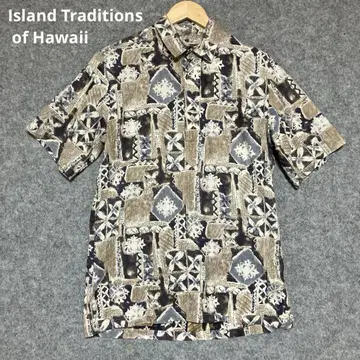 Island Traditions of Hawaii 반팔 셔츠 알로하