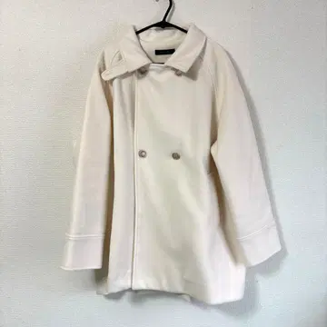 Bou Jeloud 여성용 코트 아이보리 M 사이즈