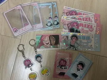 에이리언 스테이지 미지 수아 연결 키링 티켓 카드 데코 케이스