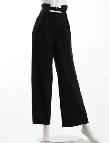 VERSEAU 와이드 팬츠 Black