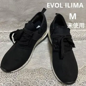 EVOL ILIMA 블랙 스니커즈 M 미사용