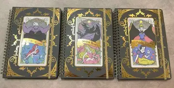 [ 새상품 ] Disney 반지 노트 A5 쓰리피 빌런즈 3점