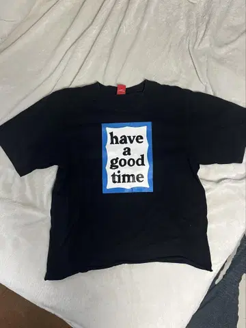 have a good time 블랙 티셔츠