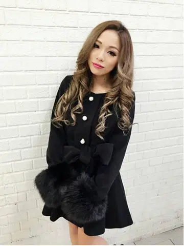 DaTuRa 고급 퍼 코트 M 사이즈