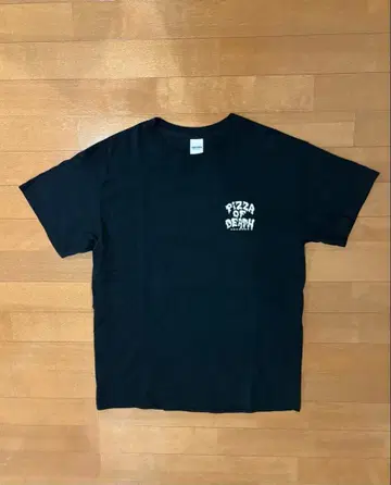 PIZZA OF DEATH 티셔츠 블랙 M