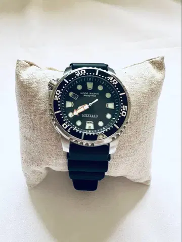 CITIZEN 다이버 워치 블랙