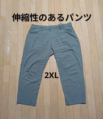 [ 새상품급 ] 타카큐 남성용 팬츠 2XL 카키색
