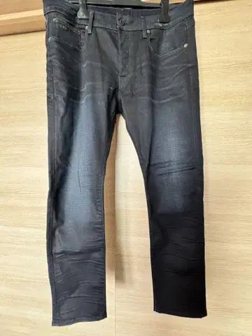 G-STAR RAW 3301 슬림 블랙 데님