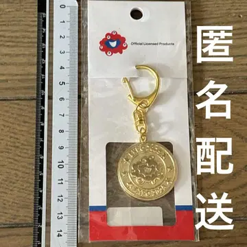 간사이 만박 미야쿠미야쿠 메달 키링 골드 금