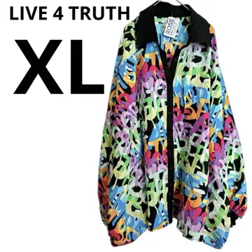 택 포함 LIVE 4 TRUTH [ XL ] 멀티 컬러 자켓 아우터