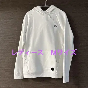 Callaway 후드 부착 후드티 M 화이트