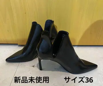 미사용 새상품 ZARA 자라 슬릿 부티 36