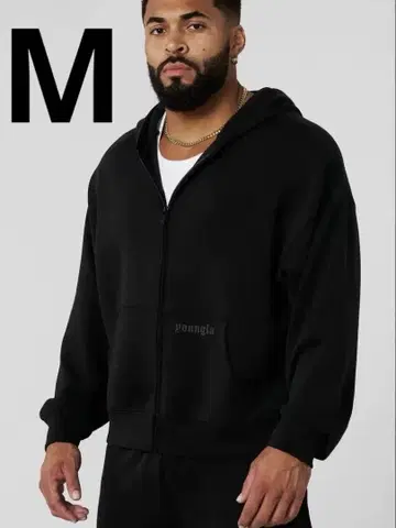 Youngla Logo Hoodie 블랙 M