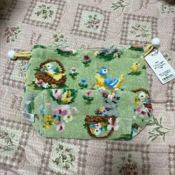 FEILER 복조리 파우치 파스텔 그린