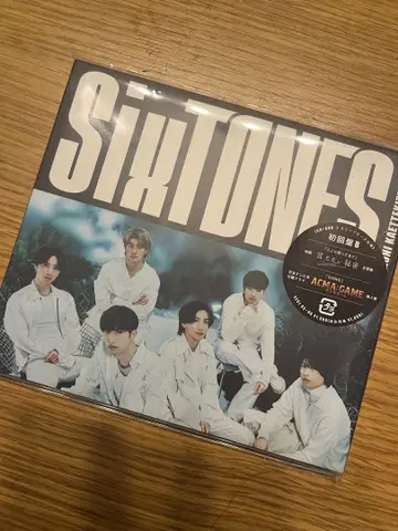 SixTONES GONG/여기에 돌아와줘 초회반 A+B 세트