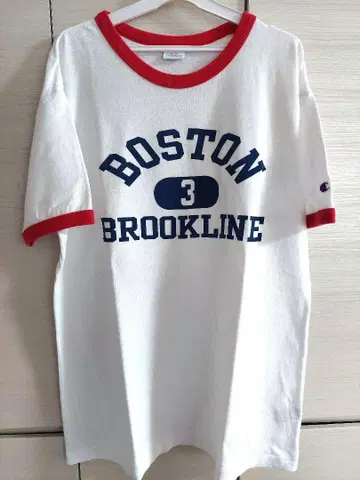 Champion 링거 T셔츠 아메카지 로고