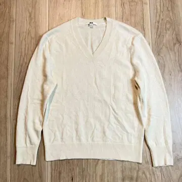 캐시미어 100% UNIQLO 유니클로 니트 스웨터 R-3600
