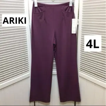 [ 새상품 ] 아라키 팬츠 고급고치 스트레이트 팬츠 플럼 빅 사이즈 4L