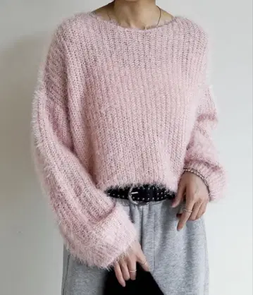 [1장만으로 주인공급] 푸들 샤기 니트탑