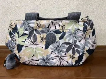 KIPLING 꽃무늬 숄더백 고릴라 키링 포함