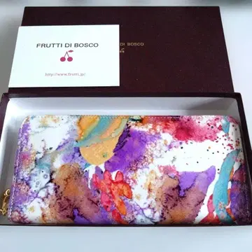 FRUTTI DI BOSCO 장지갑 라운드 지퍼 유니콘