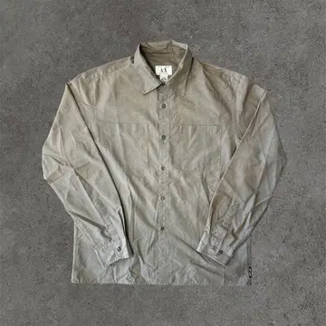 00s Armani 아르마니 레귤러 카라 셔츠 베이지