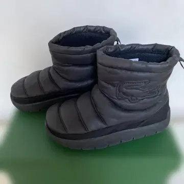 Lacoste 충전솜 퀼팅 윈터 스노우 부츠