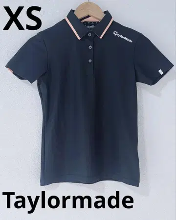 TaylorMade 테일러메이드 블랙 여성용 피케 셔츠