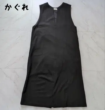 카구레 울 스무스 박스 원피스 울