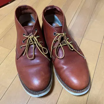 호킨스 브라운 가죽 워크 부츠 26cm