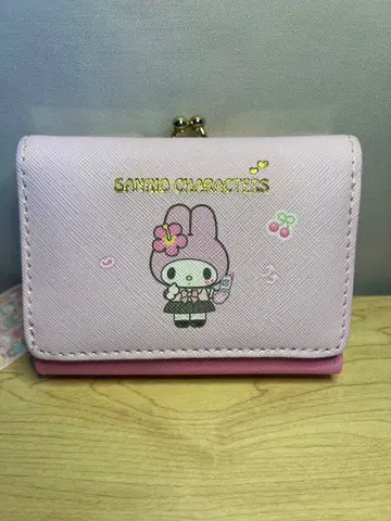 마이멜로디 산리오 캐릭터즈 3단 폴더형 지갑