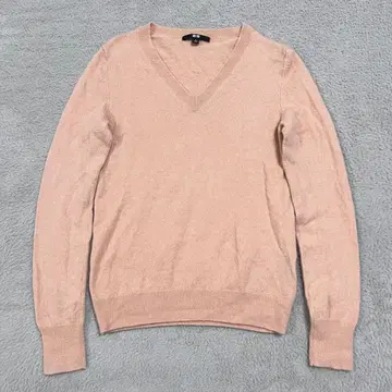 캐시미어 100% 고급 UNIQLO 니트 스웨터 새상품급 R-6854