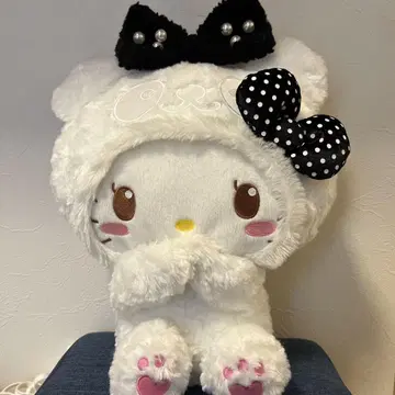 마이멜로디 곰 모자 봉제 인형