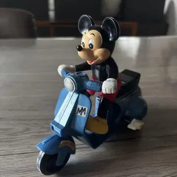 미키마우스 태엽 스쿠터 피규어 1982년