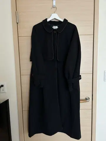 [ clice de paris ] 블랙 울 롱 코트