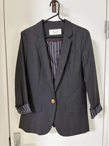 Pageboy 다크 그레이 테일러드 자켓