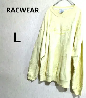 RACWEAR 트레이닝복 [ L ] 연한 옐로우 컬러