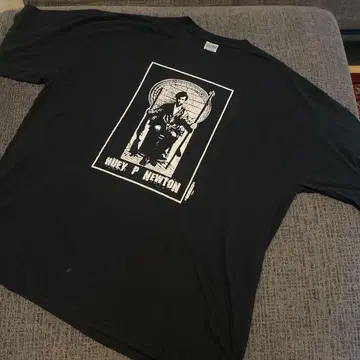 블랙팬서당 Huey P. Newton 빈티지 T셔츠