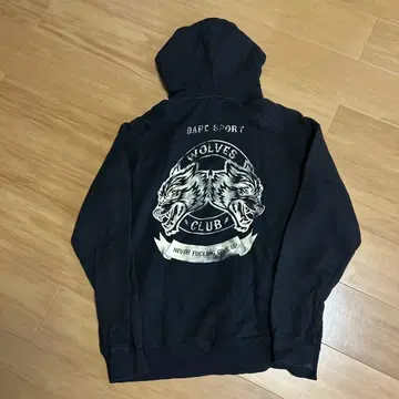 DARC SPORT 울프 디자인 후드티 M