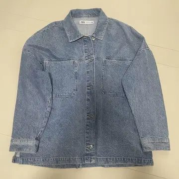 ZARA 라이트 블루 데님 자켓 M 사이즈