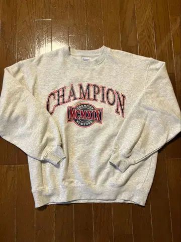 Champion CHAMPION 로고 맨투맨 M 사이즈 그레이