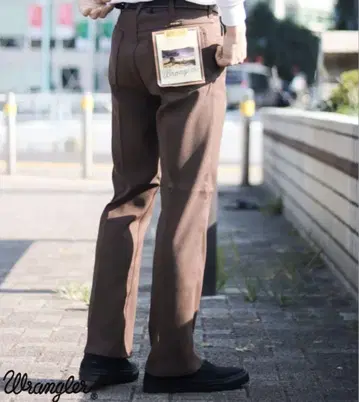 Wrangler 브라운 슬랙스
