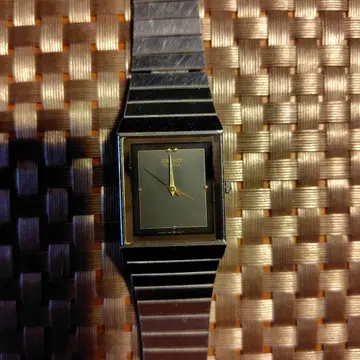 세이코 쿼츠 손목시계 스퀘어