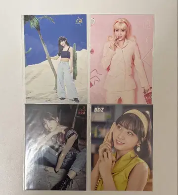 TWICE 랜덤 트레이딩 카드 모모 7장 세트