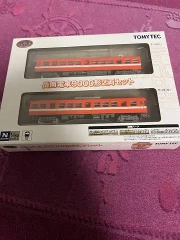 TOMYTEC 가쿠난 전철 9000형 2량 세트 주행 가능 개조 완료