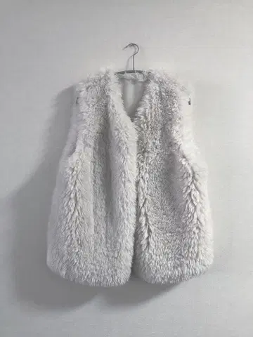 퍼 슬리브리스 베스트 아이보리