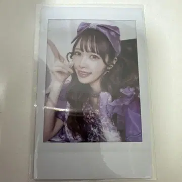 FRUITS ZIPPER 나카가와 루나 거울 온특 프린트 폴라로이드