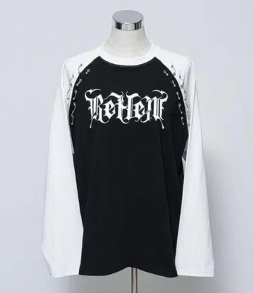 REFLEM 귀걸이 부착 래글런 L/S TEE / 롱 슬리브 티셔츠