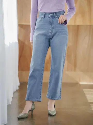 COHINA DENIM 앵클 스트레이트 regular xs
