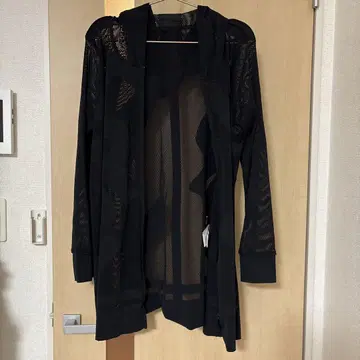 블랙 메쉬 가디건 trunk 히로코코시노